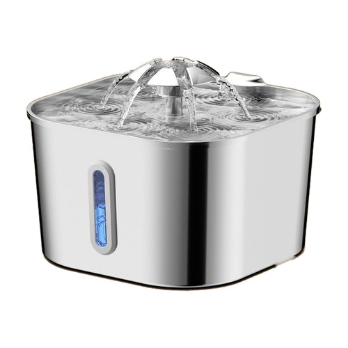 RVS drinkfontein voor katten 2,2L